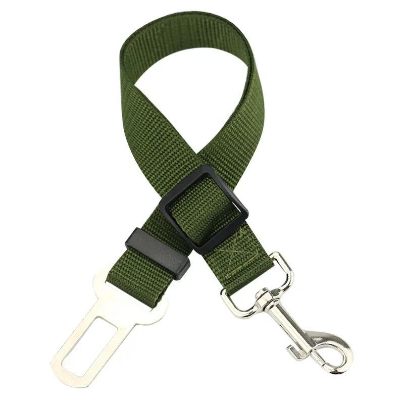 Ceinture de Sécurité Réglable pour Chien & Chat – Harnais de Voiture