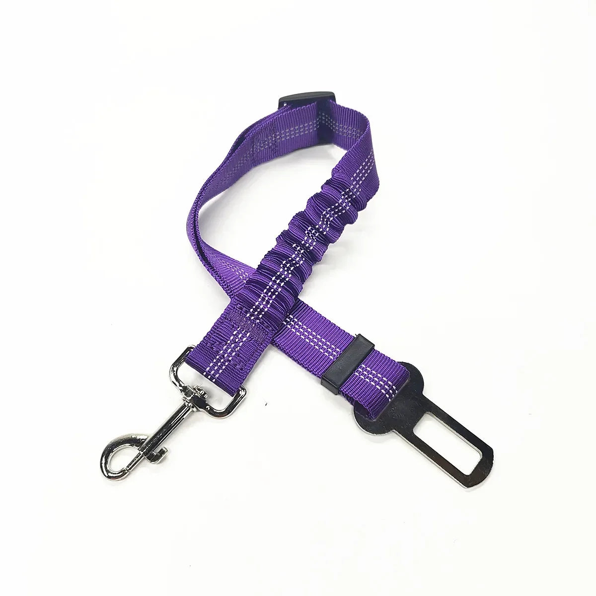 Ceinture de Sécurité Réglable pour Chien & Chat – Harnais de Voiture