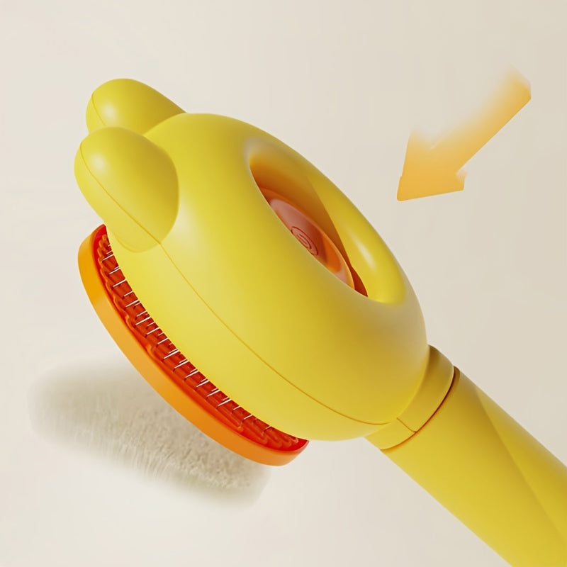 Brosse Auto-Nettoyante PetPro pour Chien & Chat – Poils en Acier Inoxydable