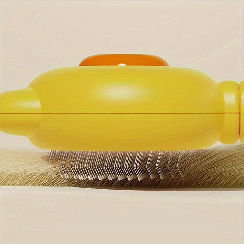 Brosse Auto-Nettoyante PetPro pour Chien & Chat – Poils en Acier Inoxydable