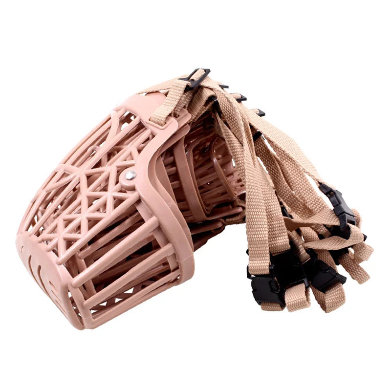 Muselière Réglable pour Chien – Sécurité et Confort (Tailles 1 à 7)