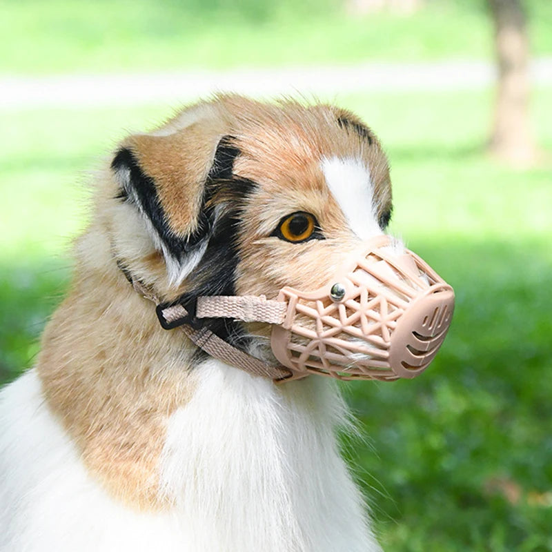 Muselière Réglable pour Chien – Sécurité et Confort (Tailles 1 à 7)