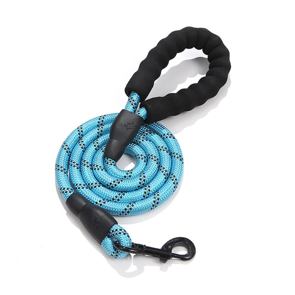 Laisse Réfléchissante en Nylon pour Chien – Résistante et Confortable