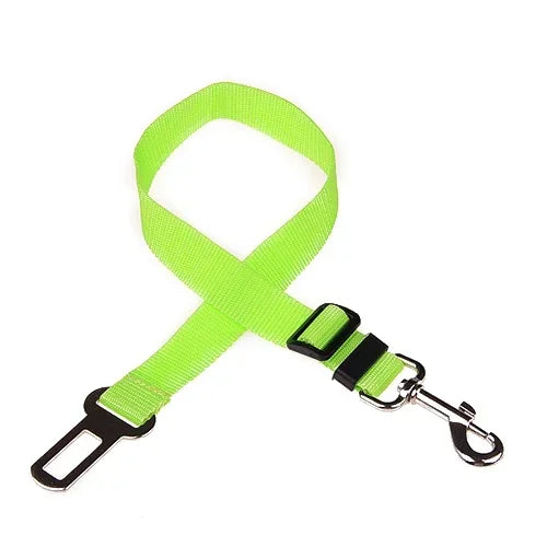Ceinture de Sécurité Réglable pour Chien & Chat – Harnais de Voiture