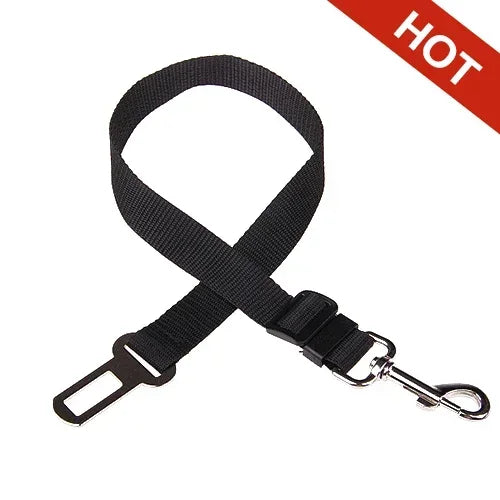 Ceinture de Sécurité Réglable pour Chien & Chat – Harnais de Voiture