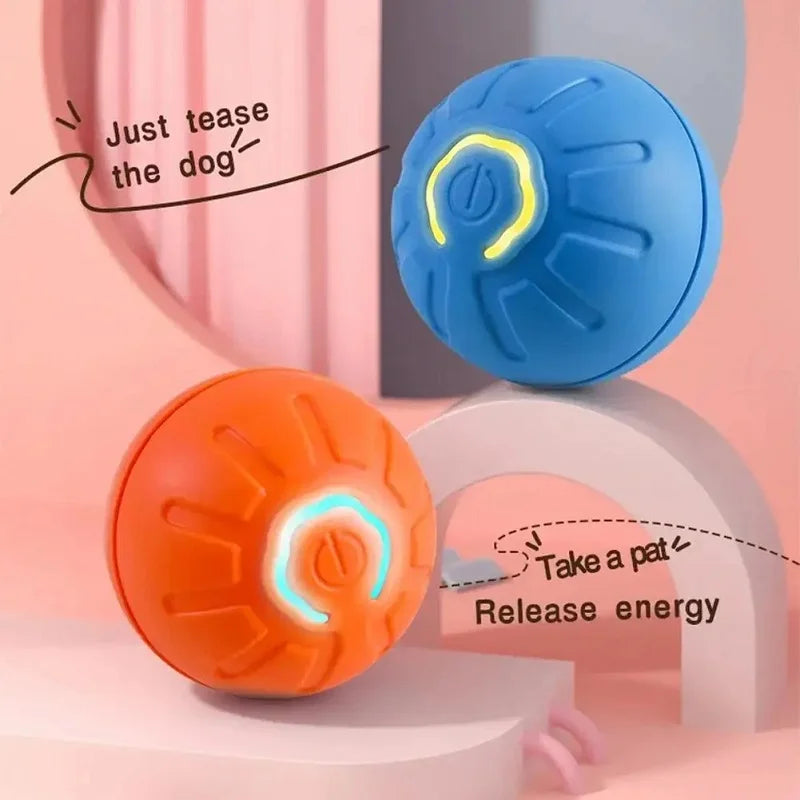 Balle Interactive Automatique pour Chiens – Balle Sautante et Rechargeable USB