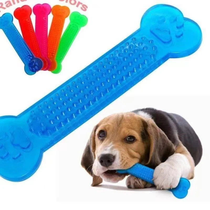 Jouet à Mâcher pour Chien – Os en Caoutchouc Résistant pour Hygiène Dentaire