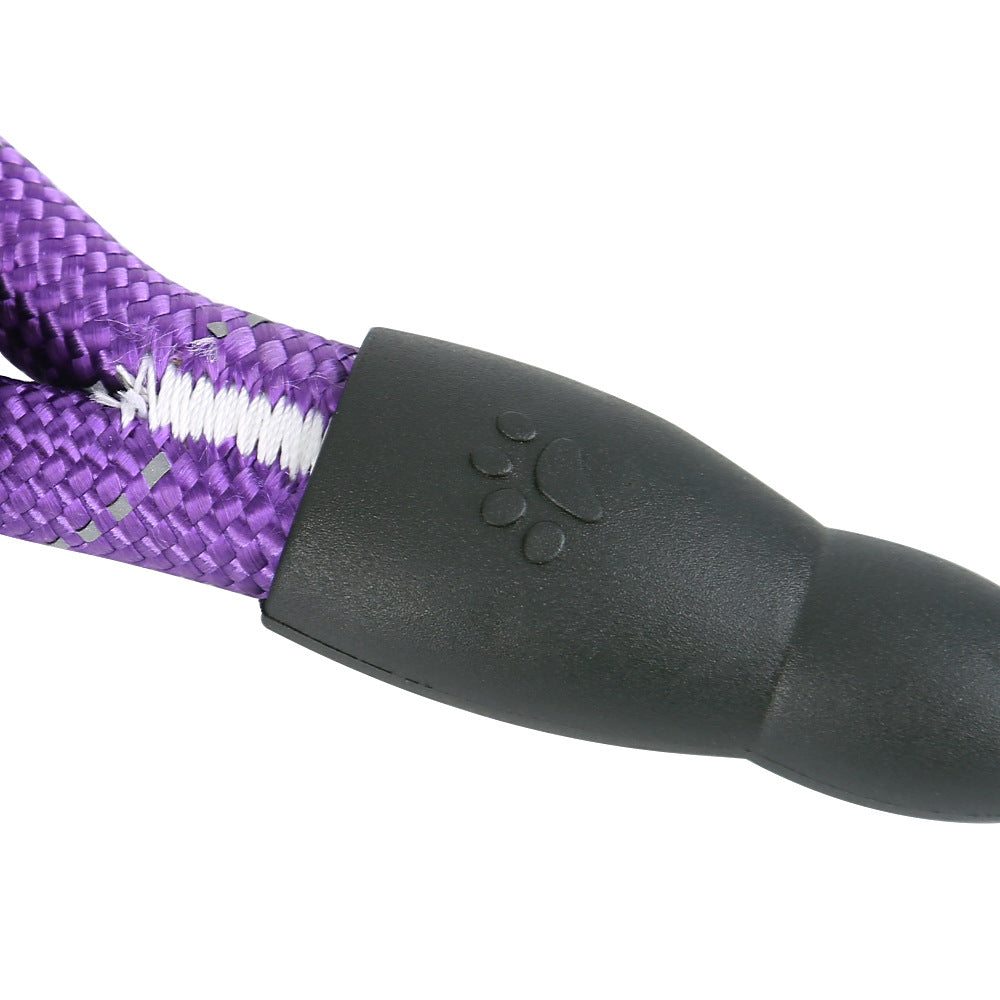 Laisse Réfléchissante en Nylon pour Chien – Résistante et Confortable