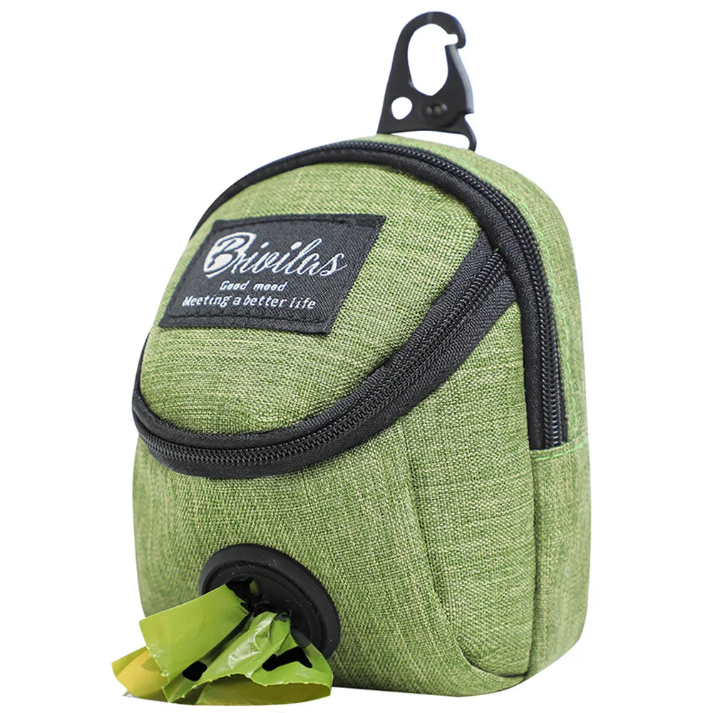 Pochette de Dressage pour Chien – Sac à Friandises et Distributeur de Sacs à Déjections