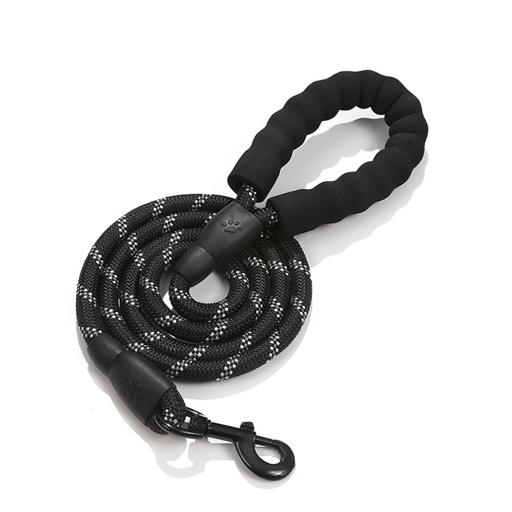Laisse Réfléchissante en Nylon pour Chien – Résistante et Confortable