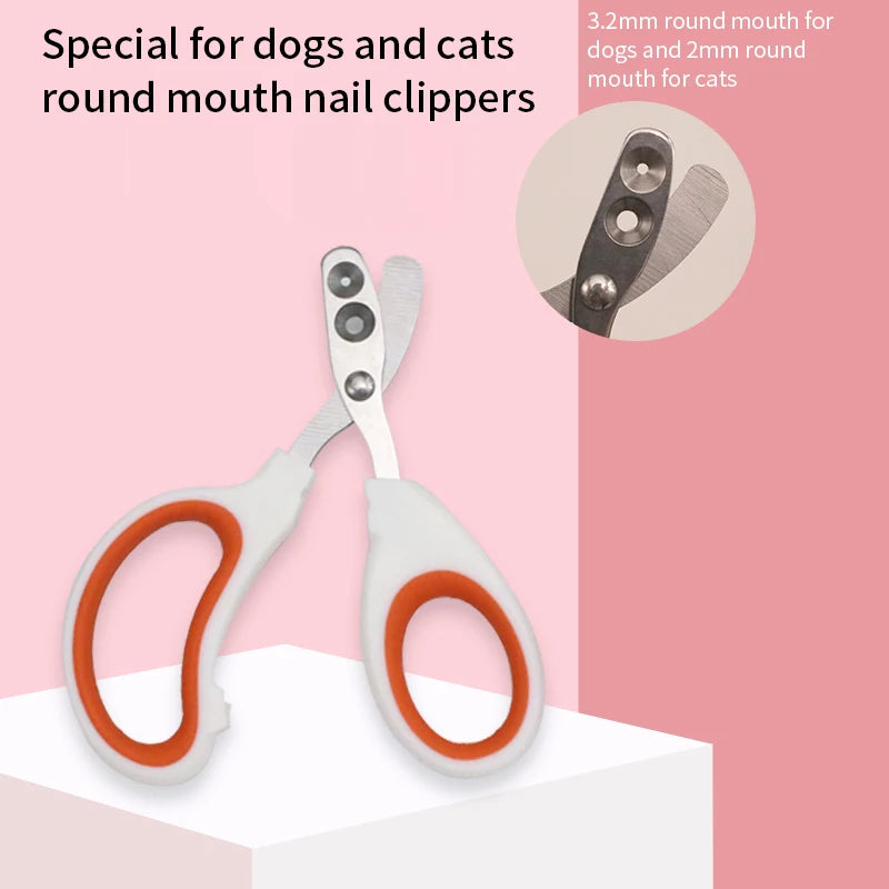 Coupe-Griffes Professionnel pour Chat & Petit Chien – Acier Inoxydable