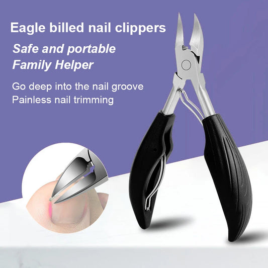 Coupe-Ongles Professionnel – Pince Pédicure & Manucure en Acier Inoxydable