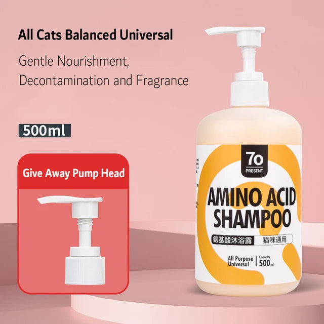 Shampoing & Gel Douche pour Chiens & Chats – Soin, Nettoyage et Déodorant (500 ml)