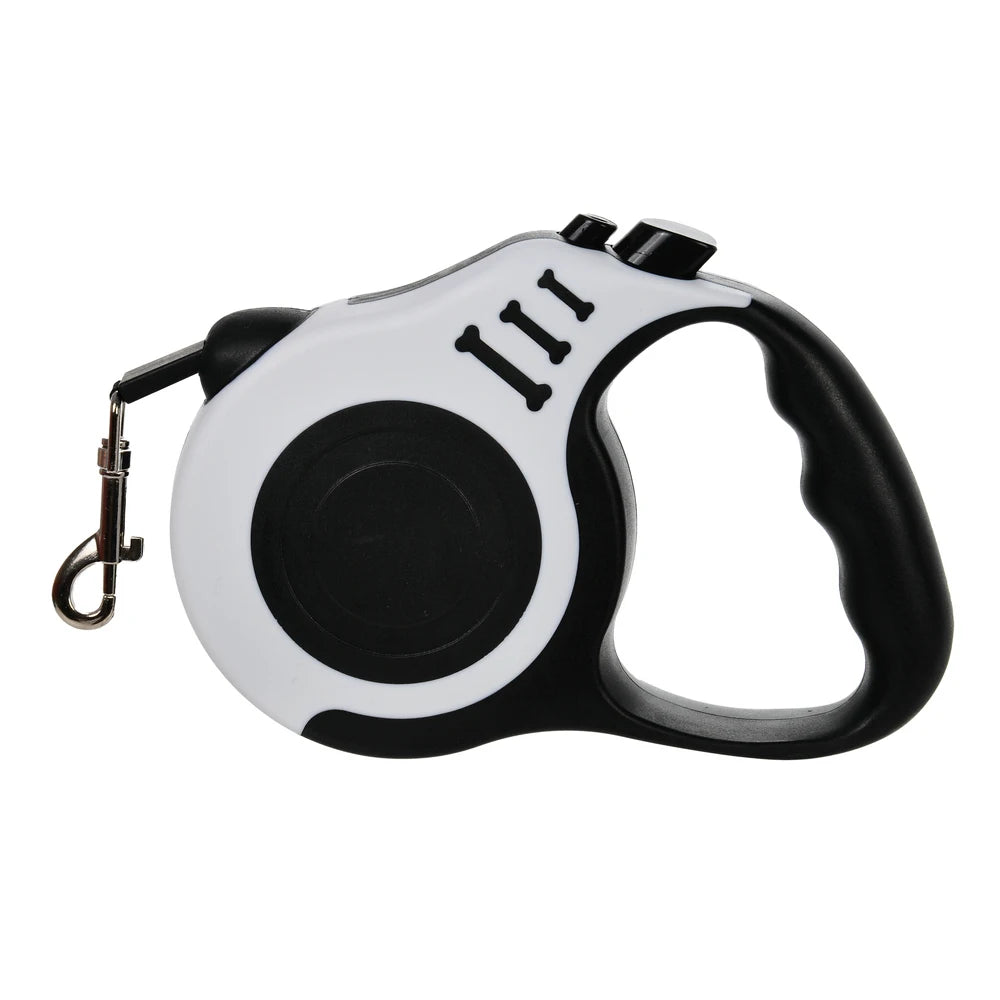 Laisse Rétractable Automatique pour Chien et Chat – Nylon Solide 3m/5m