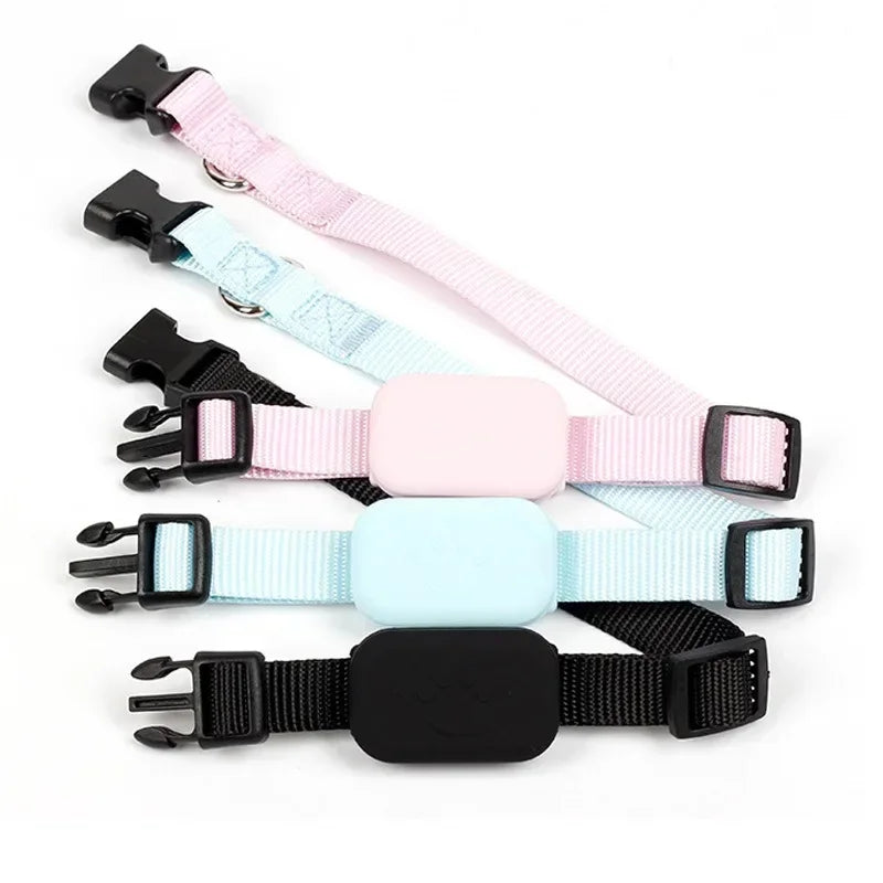 Collier GPS Waterproof pour Chien et Chat – Localisation Bluetooth Anti-Perte (iOS)